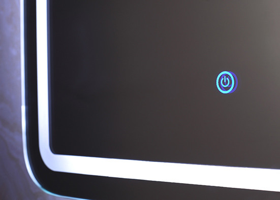 An der Wand befestigte Smarts LED Stärke des Badezimmer-Spiegel-5mm