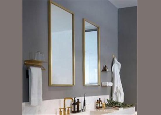 Populäre große gestaltete Badezimmer-Wand spiegelt korrosionsbeständige