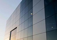 Solar Control Glass / Anti Reflective Tempered Glass For Commercial Buildings