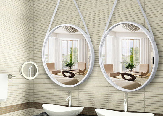 Modern Framed Large Wall Mounted Mirrors No Fading No Deformation Thickness 3-6mm